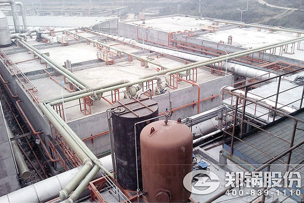 湖北東陽光30噸有機(jī)廢液余熱鍋爐項目